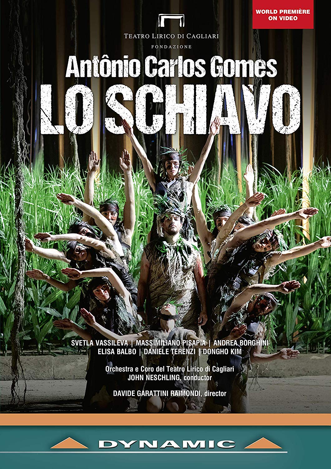 Music Dvd Antonio Carlos Gomes - Lo Schiavo NUOVO SIGILLATO, EDIZIONE DEL 22/08/2019 SUBITO DISPONIBILE