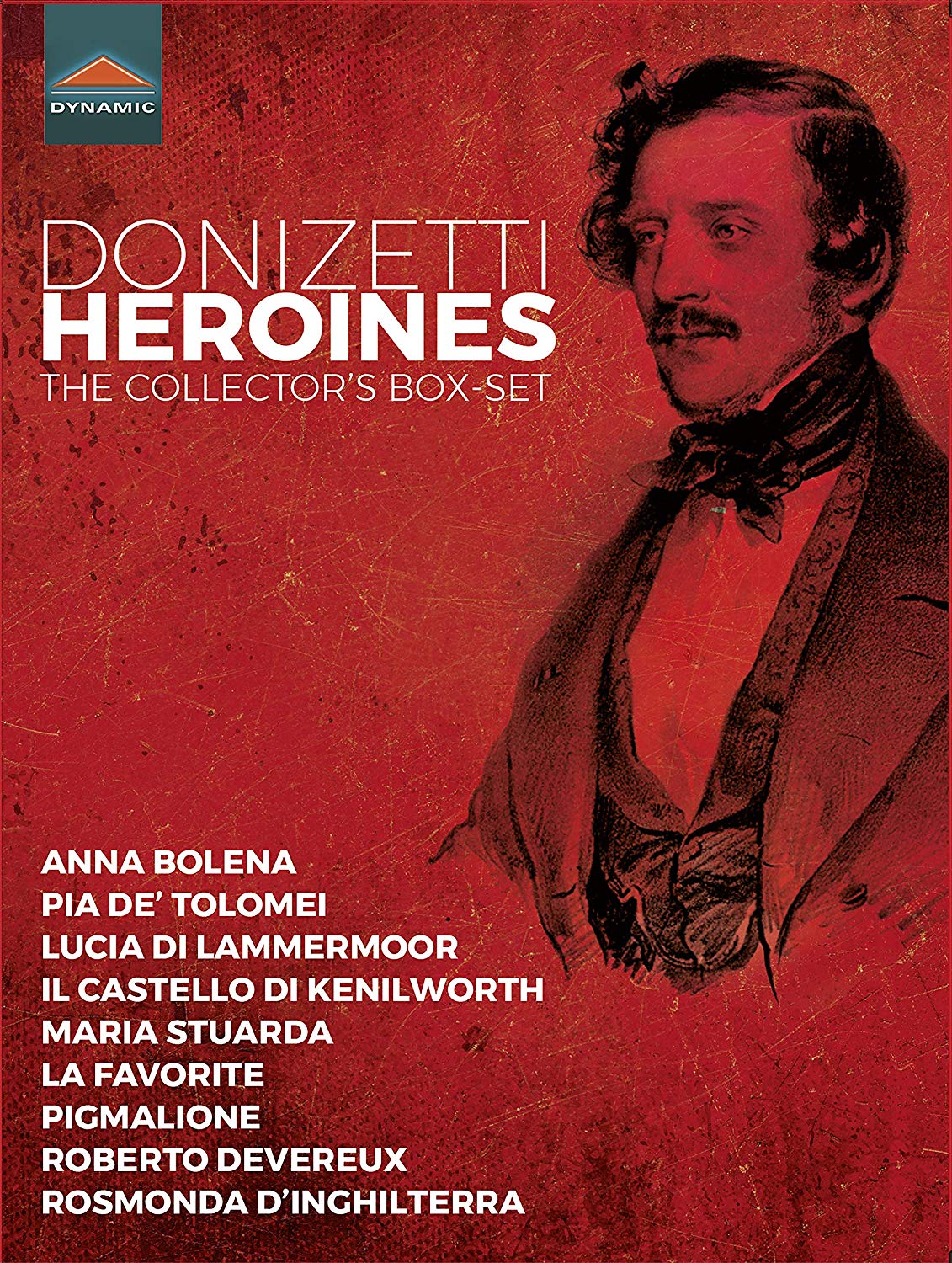 Music Dvd Gaetano Donizetti - Donizetti Heroines (13 Dvd) NUOVO SIGILLATO, EDIZIONE DEL 30/08/2019 SUBITO DISPONIBILE