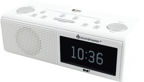 Audio & Hi-Fi Soundmaster: UR8350WE - DAB+/FM-RDS Clock Radio With Projection (Radiosveglia) NUOVO SIGILLATO SUBITO DISPONIBILE