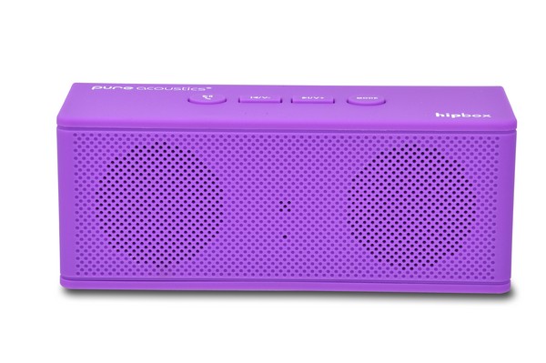 Audio & Hi-Fi Pure Acoustics Hipbox Mini PUR: HipBox Mini Wireless Bluetooth Portable Speaker, AUX, FM Radio NUOVO SIGILLATO SUBITO DISPONIBILE