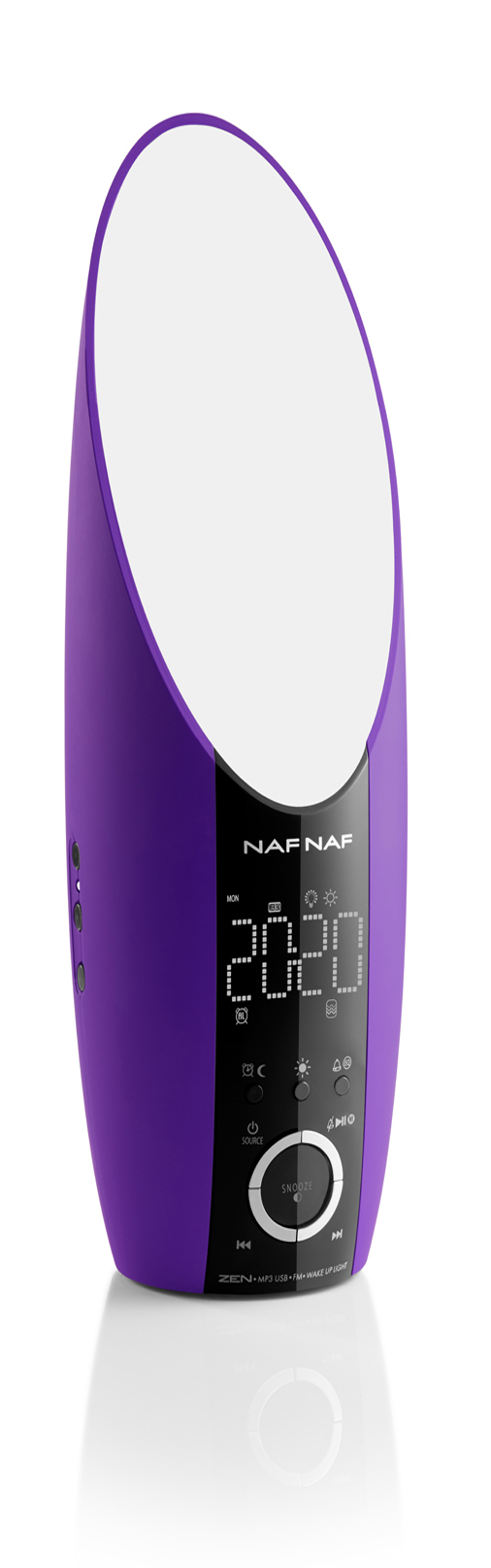 Audio & Hi-Fi NAF NAF DNI050PUR: Radio Alarm/Clock With Wake-Up Light NUOVO SIGILLATO SUBITO DISPONIBILE