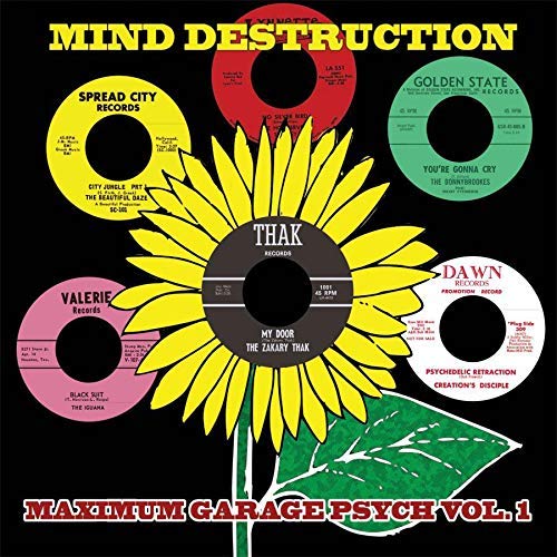 Vinile Mind Destruction: Maximum Garage Psych Vol. 1 / Various (6 x 7") NUOVO SIGILLATO, EDIZIONE DEL 18/10/2019 SUBITO DISPONIBILE