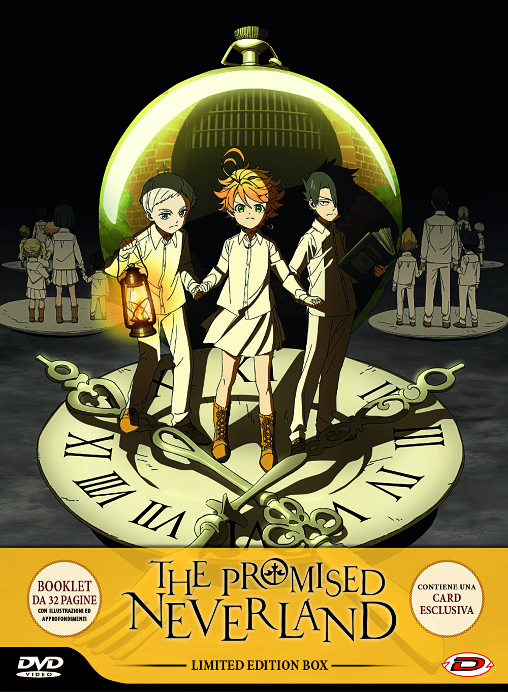 Dvd Promised Neverland (The) - Limited Edition Box (Eps 01-12) (3 Dvd) NUOVO SIGILLATO, EDIZIONE DEL 06/11/2019 SUBITO DISPONIBILE