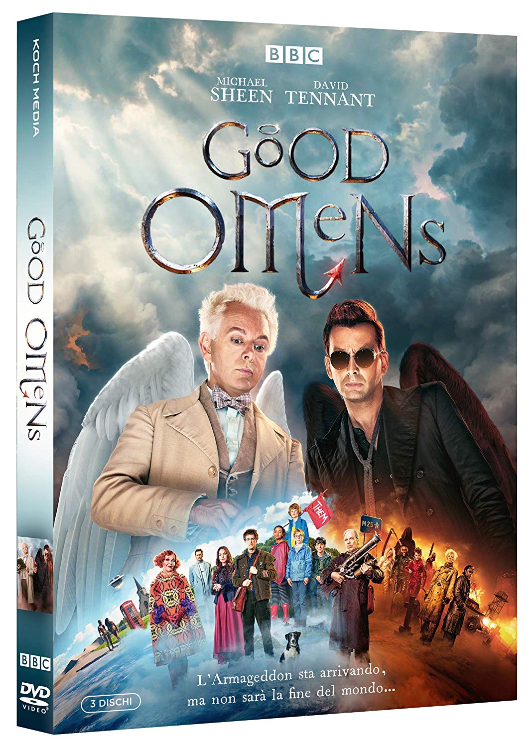 Dvd Good Omens (3 Dvd) NUOVO SIGILLATO, EDIZIONE DEL 10/12/2019 SUBITO DISPONIBILE
