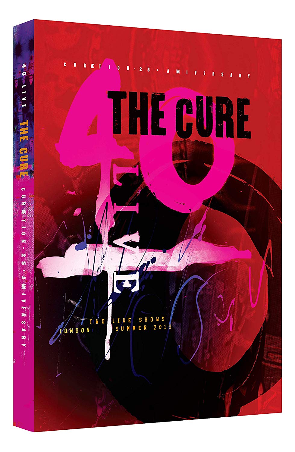 Music Dvd Cure The - 40 Live-Curaetion-25 Anniversary 2 Dvd NUOVO SIGILLATO EDIZIONE DEL SUBITO DISPONIBILE