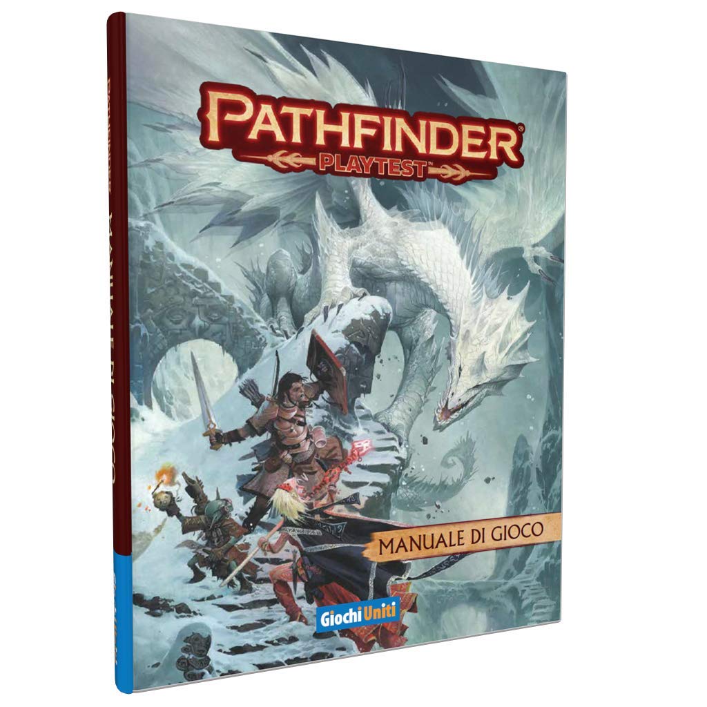 Merchandising Giochi Uniti: Pathfinder - Playtest Manuale Di Gioco NUOVO SIGILLATO, EDIZIONE DEL 27/11/2019 SUBITO DISPONIBILE