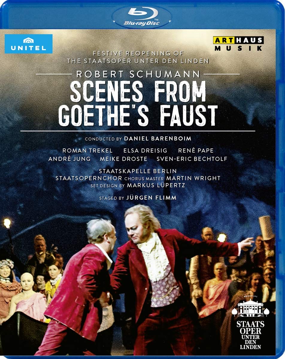 Music Blu-Ray Robert Schumann - Scenes From Goethe's Faust NUOVO SIGILLATO, EDIZIONE DEL 17/11/2019 SUBITO DISPONIBILE