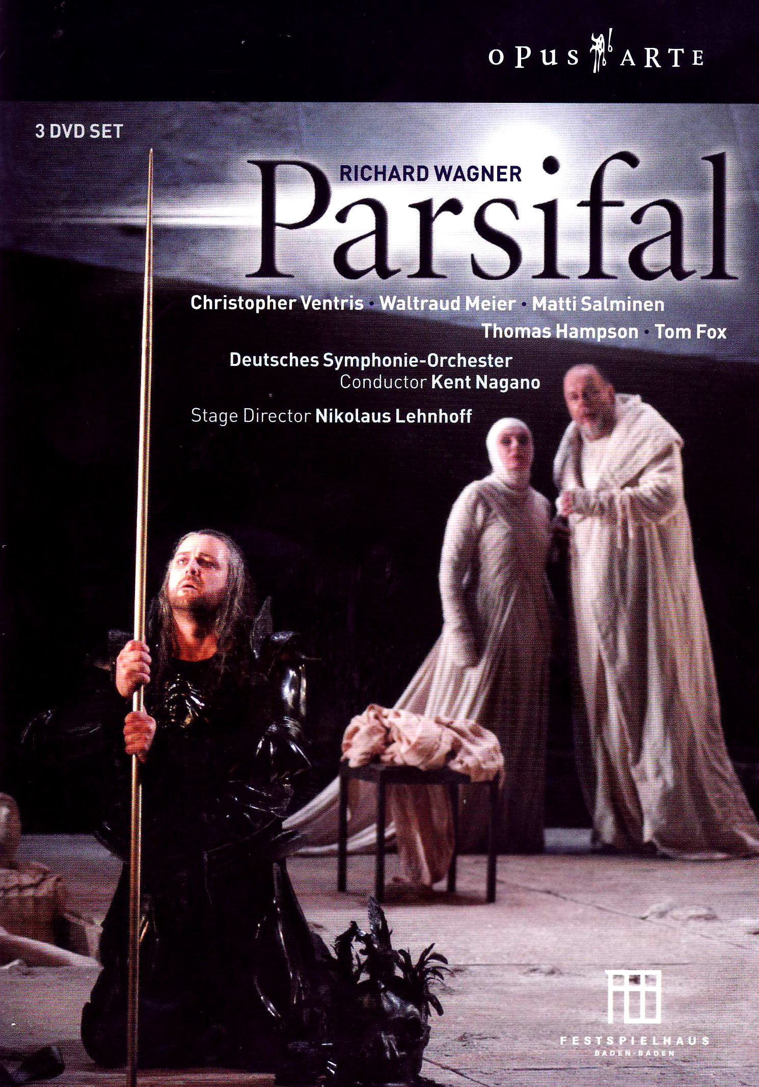 Music Dvd Richard Wagner - Parsifal (3 Dvd) NUOVO SIGILLATO, EDIZIONE DEL 01/01/2010 SUBITO DISPONIBILE