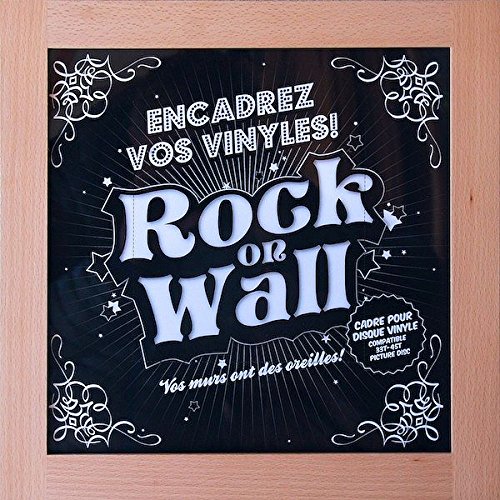 Audio & Hi-Fi Rock On Wall: 12 Inch Album Cover Frame Wood - Beech (Cornice Per LP) NUOVO SIGILLATO SUBITO DISPONIBILE