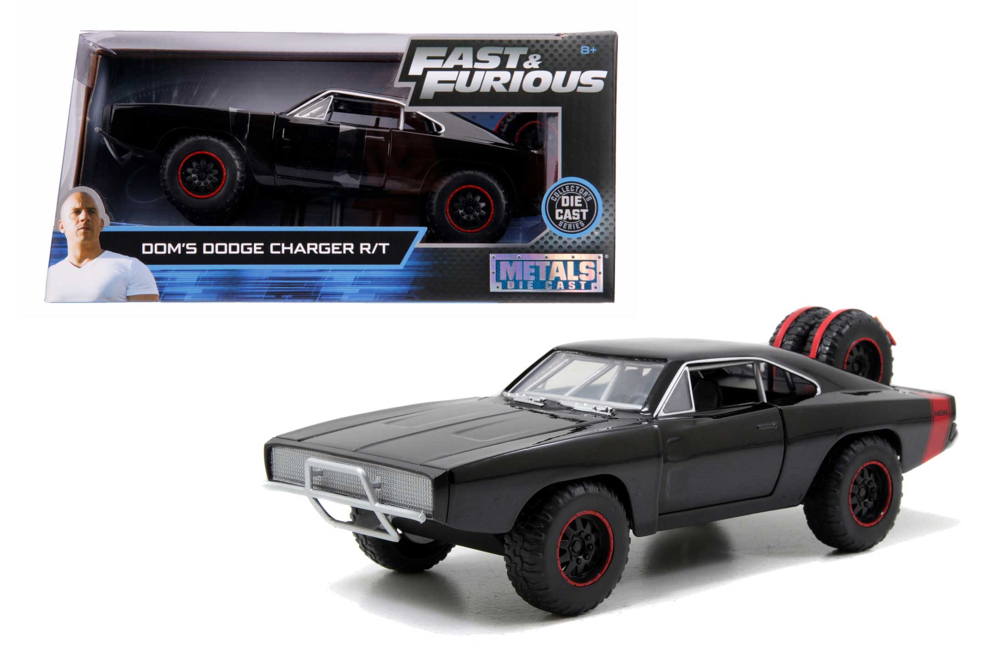Merchandising Fast & Furious: Jada Toys - Dodge Charger Offroad Del 1970 In Scala 1:24 Die-Cast NUOVO SIGILLATO, EDIZIONE DEL 31/01/2020 SUBITO DISPONIBILE