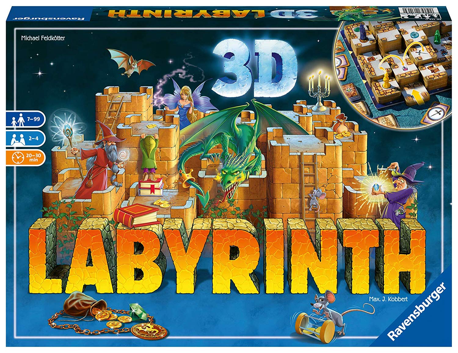 Merchandising Ravensburger: Labirinto Family - Labirinto 3D NUOVO SIGILLATO, EDIZIONE DEL 30/01/2020 SUBITO DISPONIBILE
