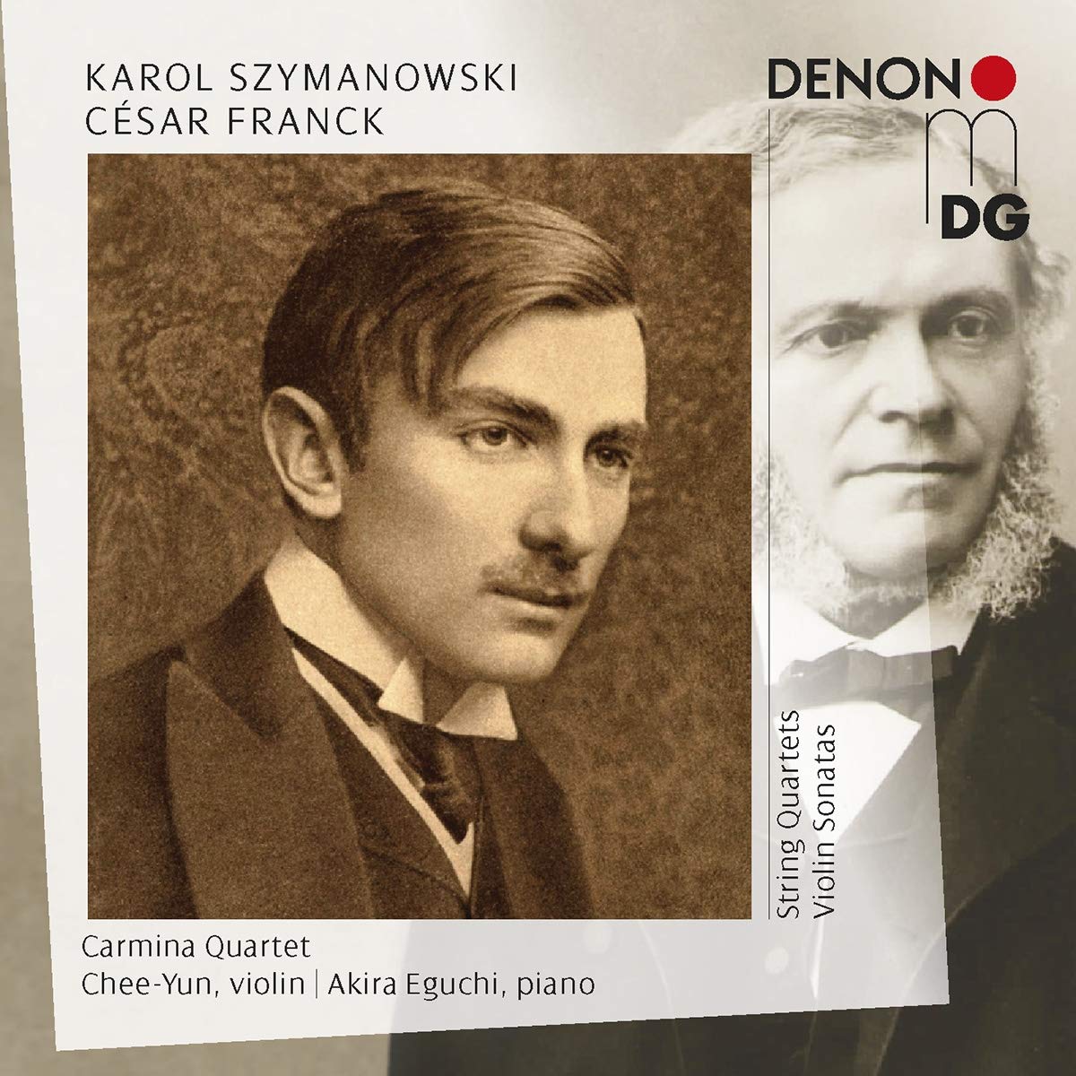 Audio Cd Karol Szymanowski Cesar Franck - String Quartets & Violin Sonatas 2 Cd NUOVO SIGILLATO EDIZIONE DEL SUBITO DISPONIBILE