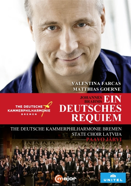 Music Dvd Johannes Brahms - Ein Deutsches Requiem NUOVO SIGILLATO, EDIZIONE DEL 25/02/2020 SUBITO DISPONIBILE