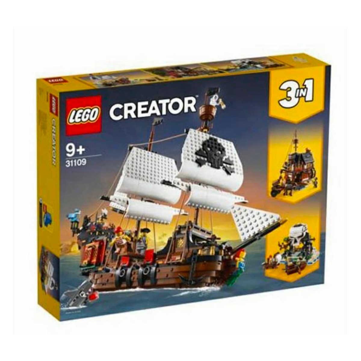 Merchandising Lego: 31109 - Creator - Galeone Dei Pirati NUOVO SIGILLATO, EDIZIONE DEL 03/06/2020 SUBITO DISPONIBILE