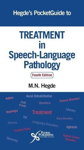 LIbri UK/US Hegde, M. N. - Hegde's Pocketguide To Treatment In Speech-Language Pathology NUOVO SIGILLATO, EDIZIONE DEL 31/01/2018 SUBITO DISPONIBILE