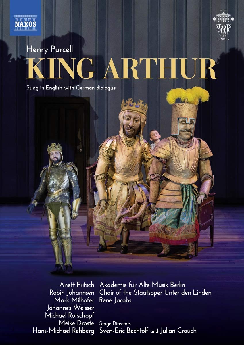 Music Dvd Henry Purcell - King Arthur NUOVO SIGILLATO, EDIZIONE DEL 12/03/2020 SUBITO DISPONIBILE