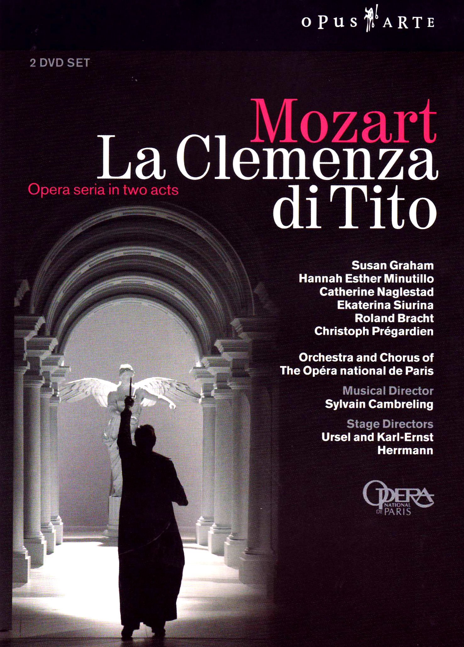 Music Dvd Wolfgang Amadeus Mozart - La Clemenza Di Tito (2 Dvd) NUOVO SIGILLATO, EDIZIONE DEL 01/01/2006 SUBITO DISPONIBILE