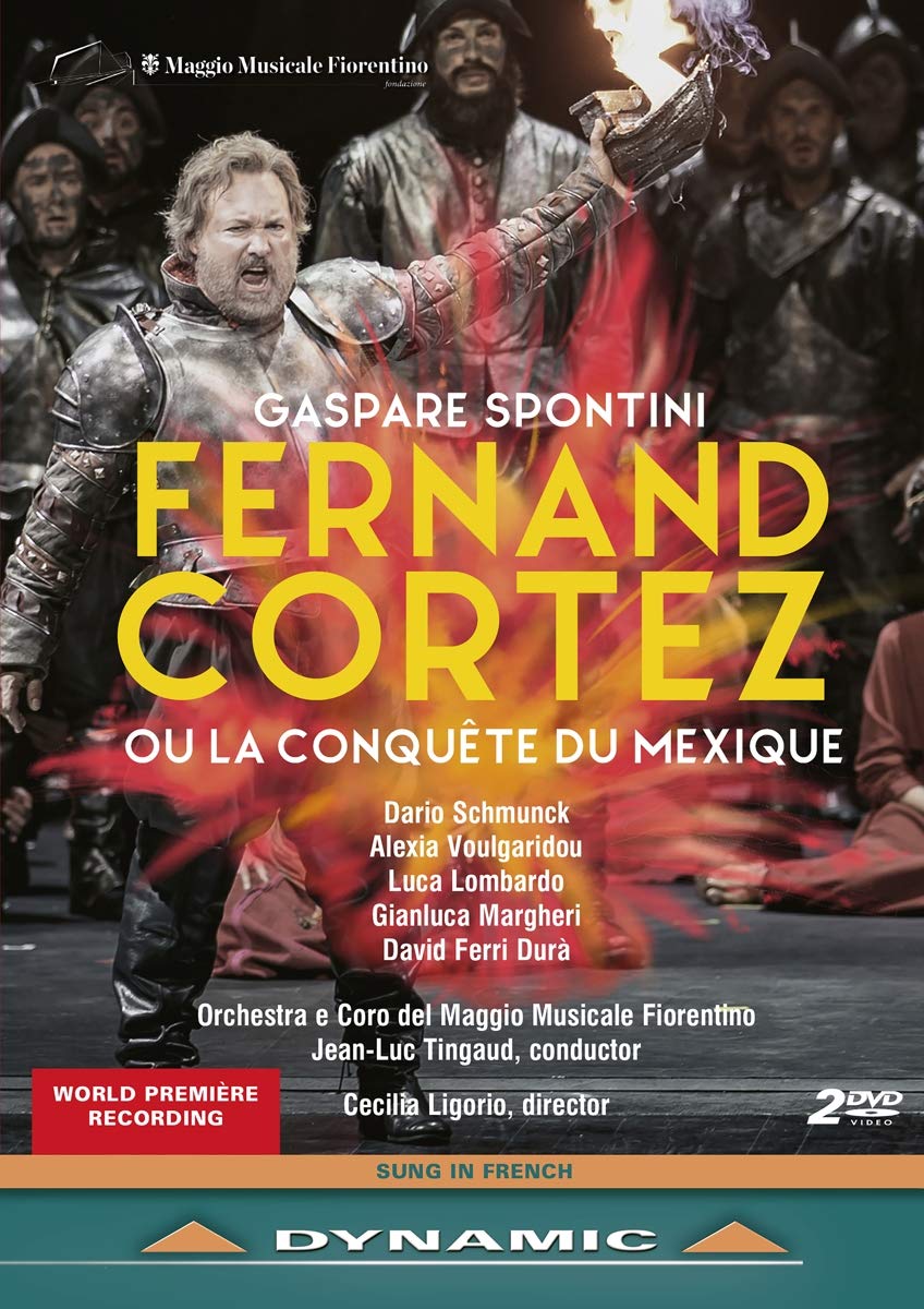 Music Dvd Gaspare Spontini - Fernand Cortez, Ou La Conquete Du Mexique NUOVO SIGILLATO, EDIZIONE DEL 19/03/2020 SUBITO DISPONIBILE