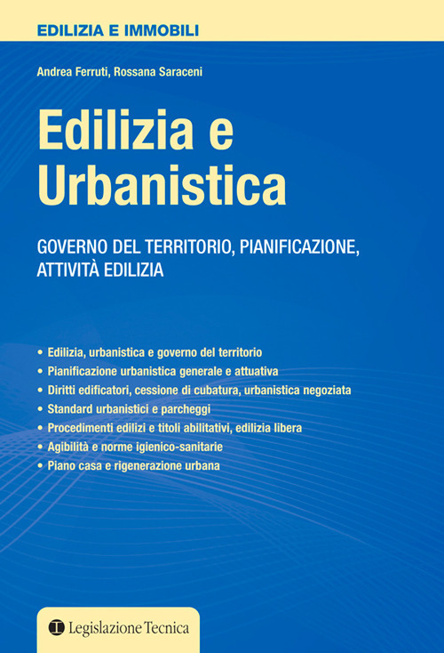 Libri Andrea Ferruti / Saraceni Rossana - Edilizia E Urbanistica NUOVO SIGILLATO, EDIZIONE DEL 27/02/2020 SUBITO DISPONIBILE