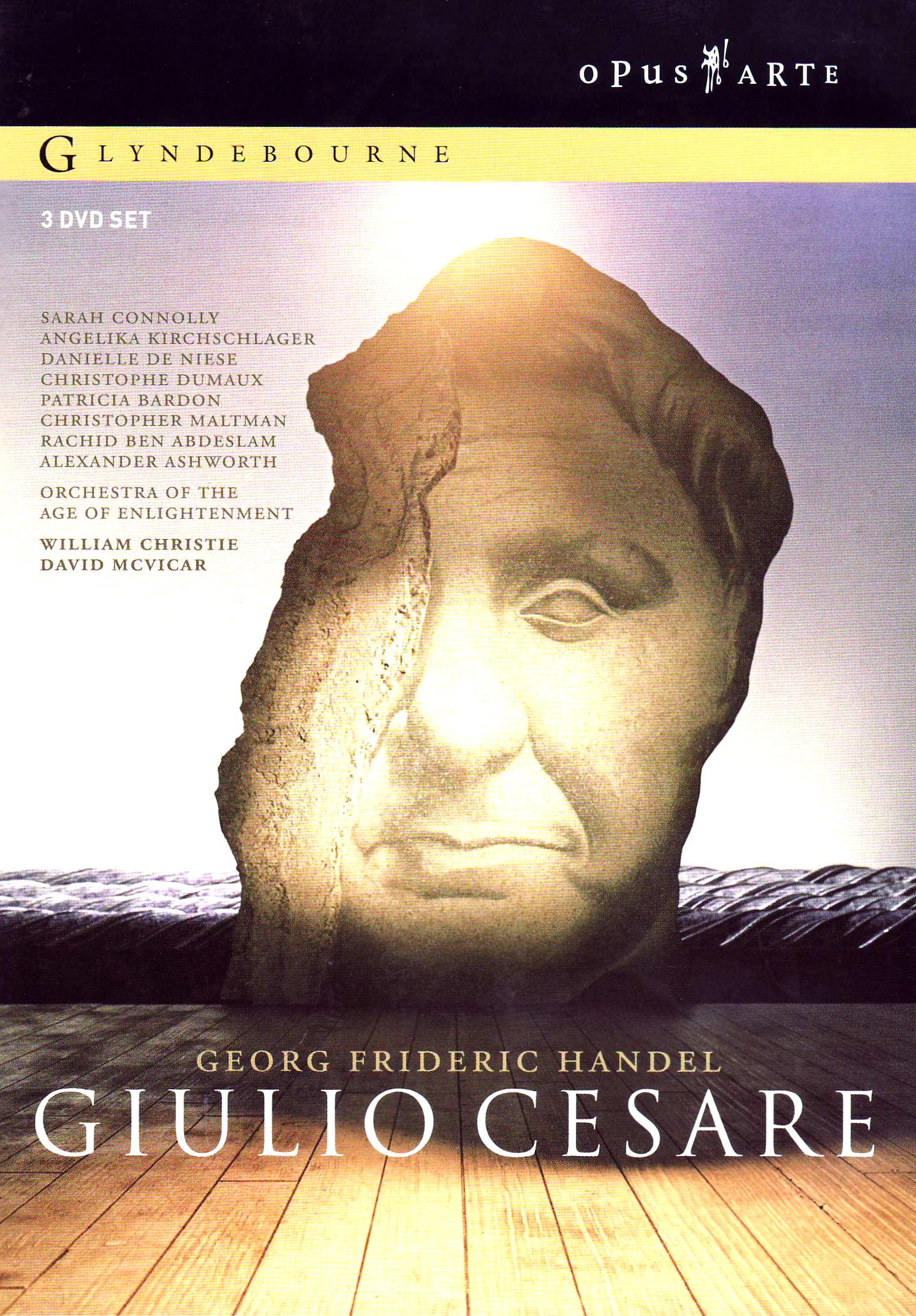 Music Dvd Georg Friedrich Handel - Giulio Cesare (3 Dvd) NUOVO SIGILLATO, EDIZIONE DEL 01/04/2006 SUBITO DISPONIBILE