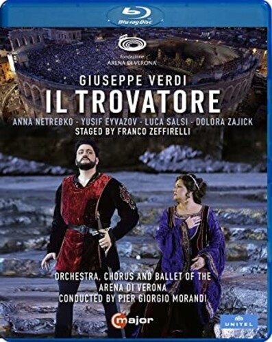 Music Blu-Ray Giuseppe Verdi - Il Trovatore NUOVO SIGILLATO, EDIZIONE DEL 01/05/2020 SUBITO DISPONIBILE
