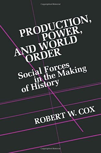 LIbri UK/US Cox, Robert W. - Production Power And World Order : Social Forces In The Making Of History NUOVO SIGILLATO, EDIZIONE DEL 29/01/1989 SUBITO DISPONIBILE