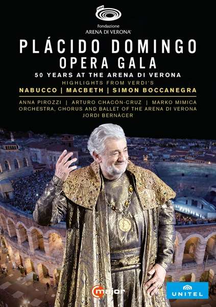 Music Dvd Placido Domingo: Opera Gala (2 Dvd) NUOVO SIGILLATO, EDIZIONE DEL 23/06/2020 SUBITO DISPONIBILE