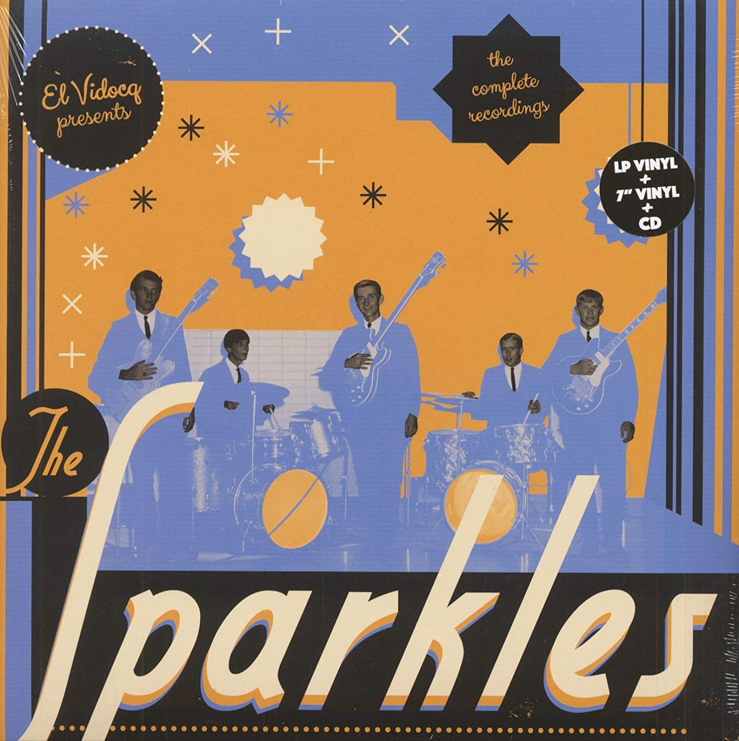 Vinile Sparkles - The Complete Recordings (+7/Cd)" NUOVO SIGILLATO, EDIZIONE DEL 15/11/2019 SUBITO DISPONIBILE