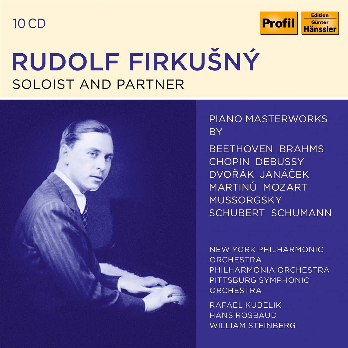 Audio Cd Rudolf Firkusny: Soloist And Partner (10 Cd) NUOVO SIGILLATO, EDIZIONE DEL 24/07/2020 SUBITO DISPONIBILE
