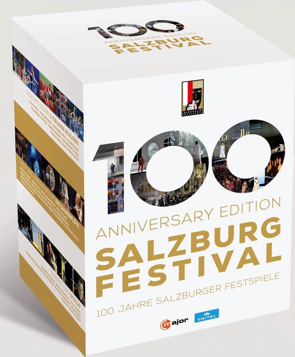 Music Dvd Salzburg Festival: 100 Anniversary Edition (17 Dvd) NUOVO SIGILLATO, EDIZIONE DEL 21/07/2020 SUBITO DISPONIBILE