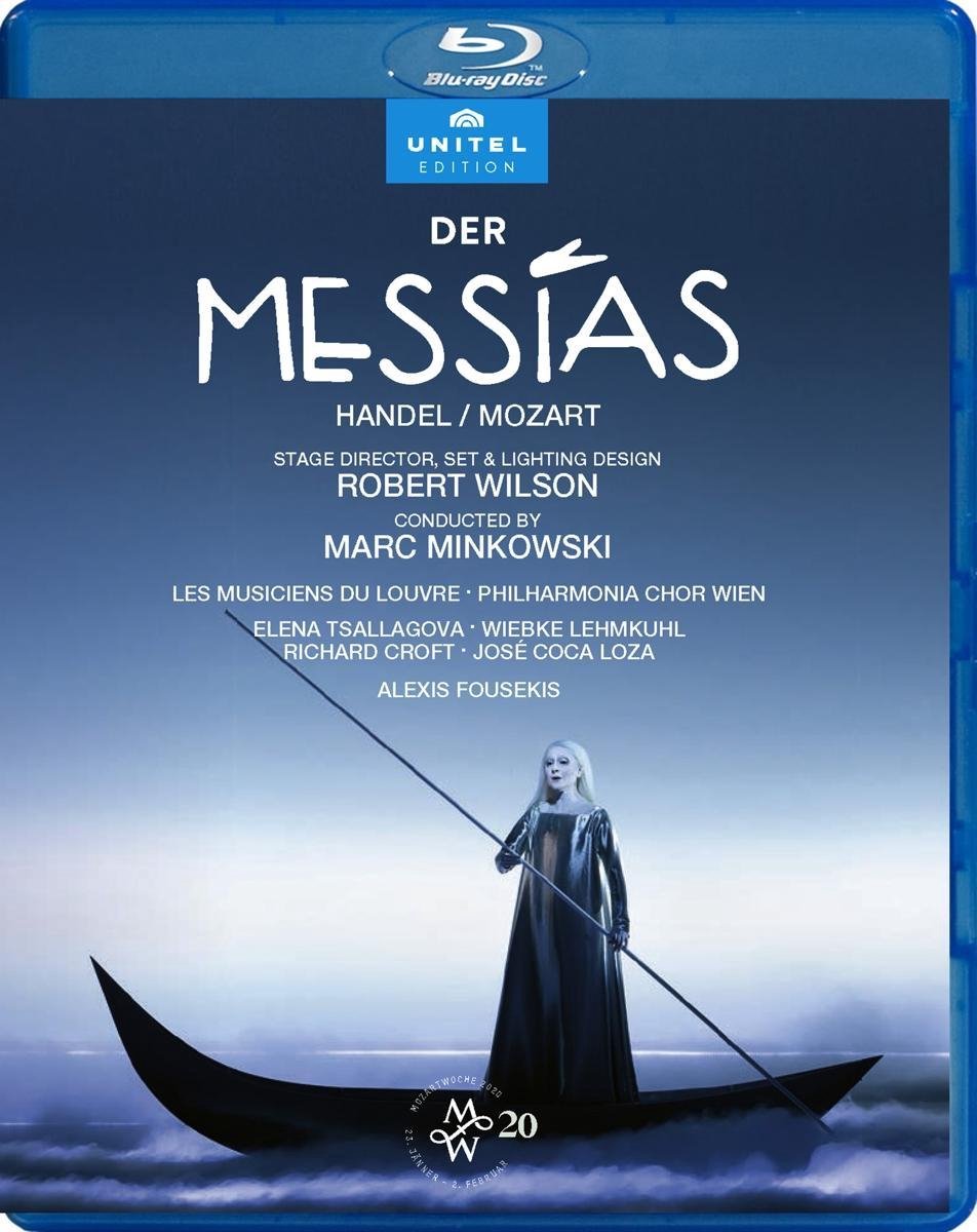Music Blu-Ray Georg Friedrich Handel / Wolfgang Amadeus Mozart - Der Messias NUOVO SIGILLATO, EDIZIONE DEL 27/07/2020 SUBITO DISPONIBILE