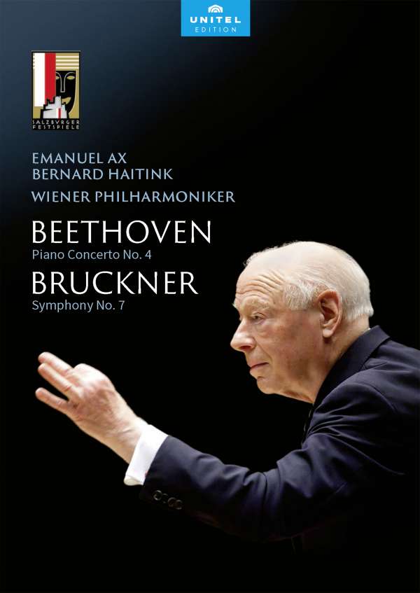 Music Dvd Bernard Haitink: Salzburger Festspiele 2019 - Beethoven, Bruckner NUOVO SIGILLATO, EDIZIONE DEL 21/07/2020 SUBITO DISPONIBILE