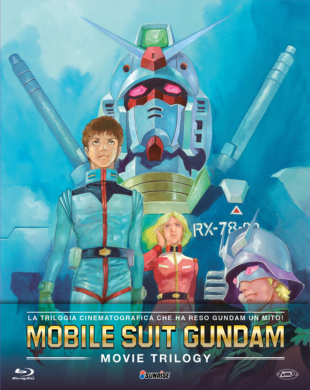 Blu-Ray Mobile Suit Gundam - Movie Trilogy (3 Blu-Ray) NUOVO SIGILLATO, EDIZIONE DEL 24/09/2020 SUBITO DISPONIBILE