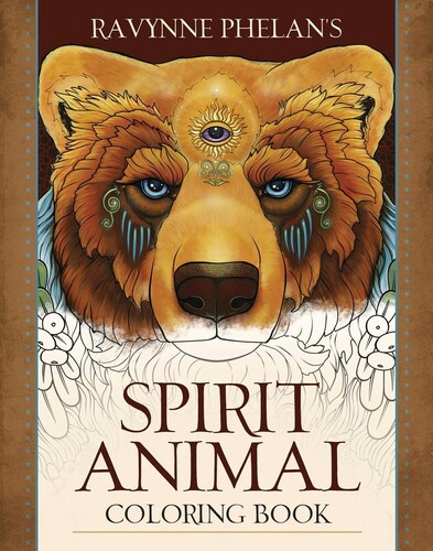 Libri Ravynne Phelan - Spirit Animal Coloring Book NUOVO SIGILLATO, EDIZIONE DEL 01/04/2020 SUBITO DISPONIBILE