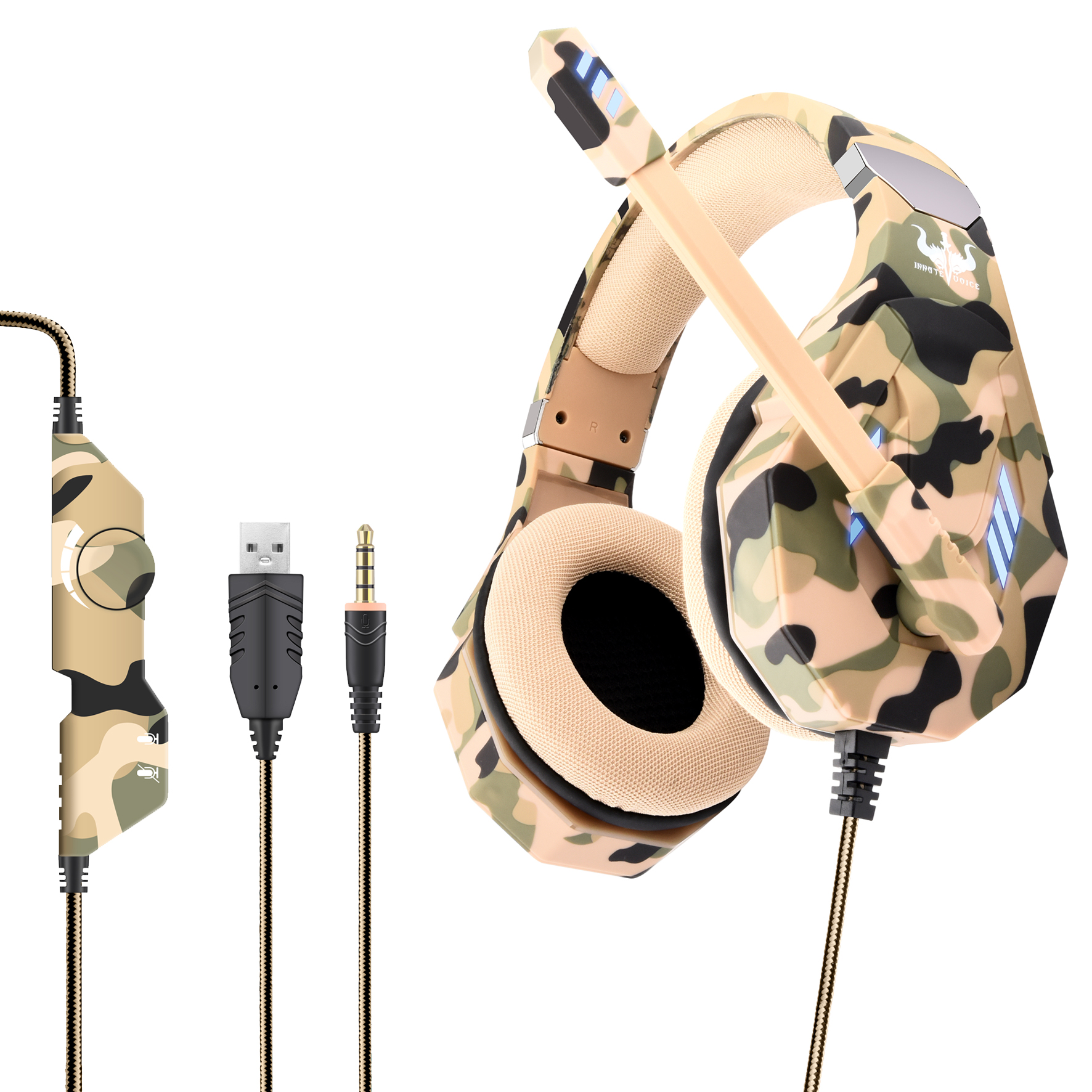 Audio & Hi-Fi Ovleng: GT95BL - Cuffia Gaming Con Led (Cuffie Con Microfono) NUOVO SIGILLATO SUBITO DISPONIBILE