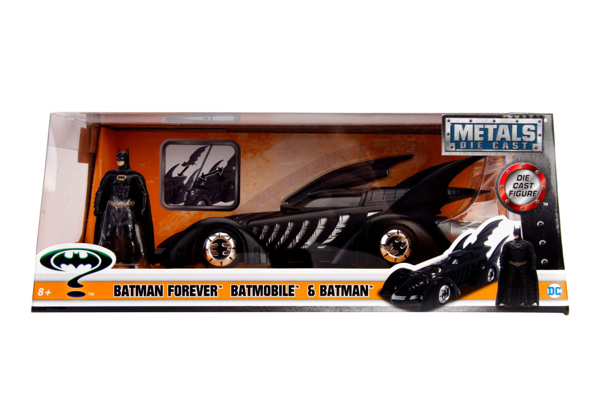 Merchandising Dc Comics: Jada Toys - Batman 1955 Batmobile 1:24 NUOVO SIGILLATO SUBITO DISPONIBILE