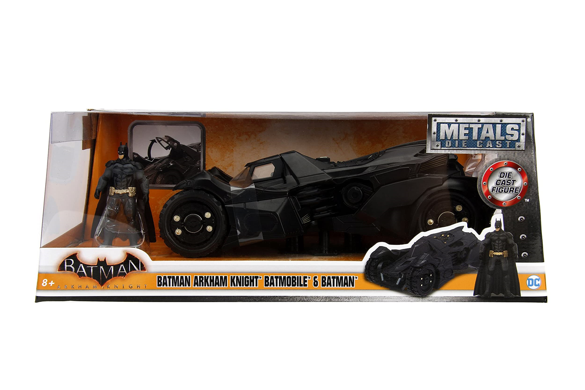 Merchandising Dc Comics: Jada Toys - Batman Arkham Knight Batmobile 1:24 NUOVO SIGILLATO SUBITO DISPONIBILE
