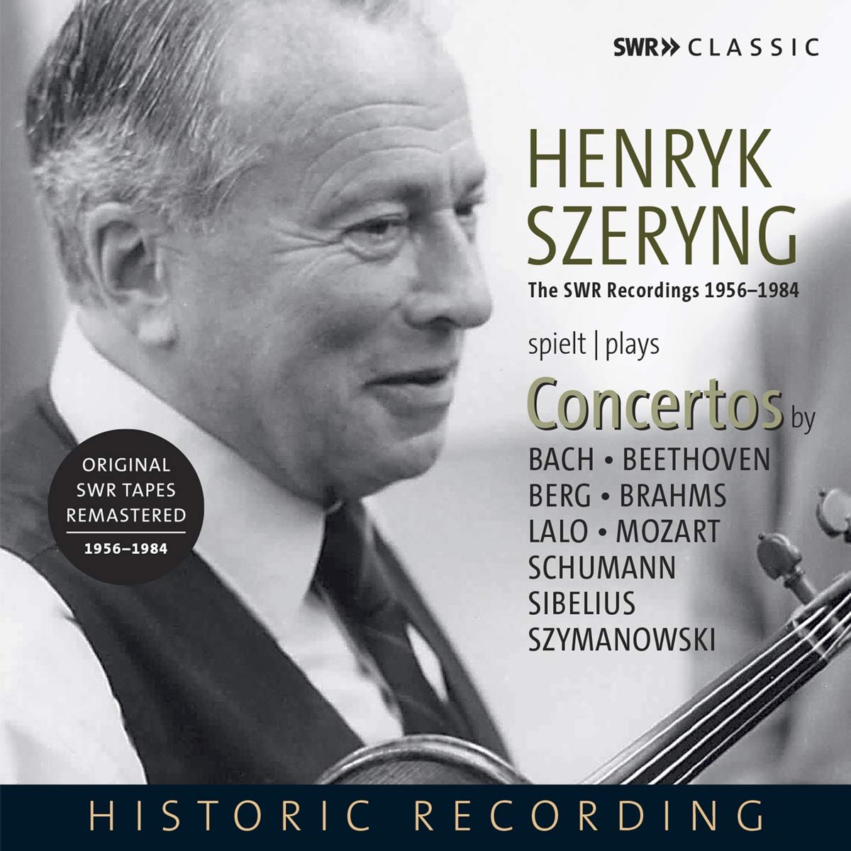 Audio Cd Henryk Szeryng: Plays Concertos (5 Cd) NUOVO SIGILLATO, EDIZIONE DEL 24/08/2020 SUBITO DISPONIBILE
