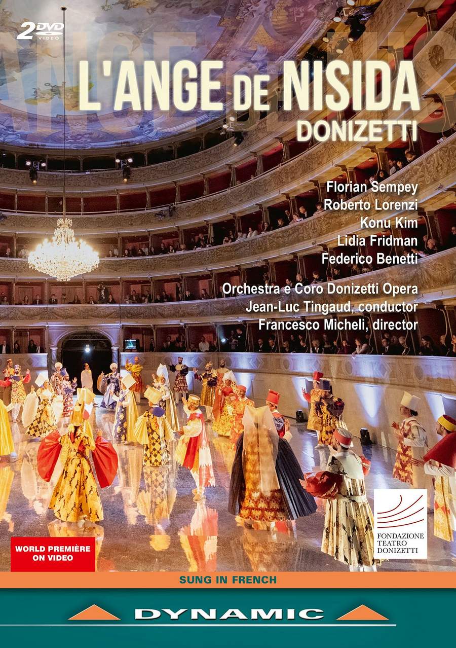 Music Dvd Gaetano Donizetti - L'Ange De Nisida (2 Dvd) NUOVO SIGILLATO, EDIZIONE DEL 10/09/2020 SUBITO DISPONIBILE