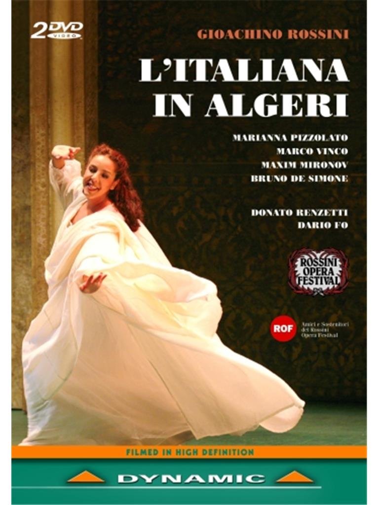 Music Dvd Gioacchino Rossini - L'Italiana In Algeri (2 Dvd) NUOVO SIGILLATO, EDIZIONE DEL 10/11/2006 SUBITO DISPONIBILE
