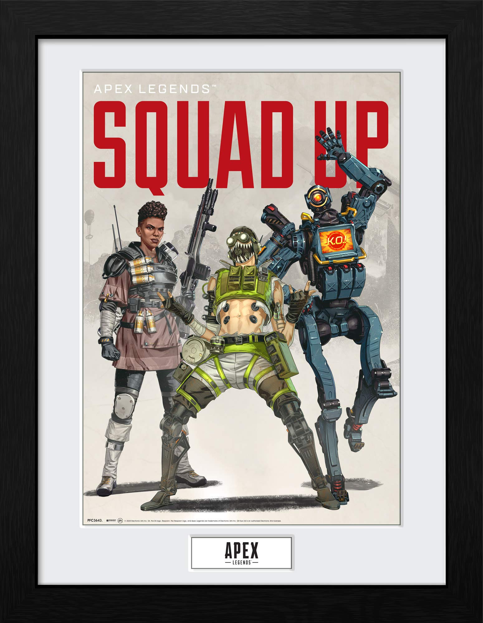 Merchandising Apex Legends: Gb Eye - Squad Up (Framed Print 30x40 Cm / Stampa In Cornice) NUOVO SIGILLATO, EDIZIONE DEL 31/07/2022 SUBITO DISPONIBILE