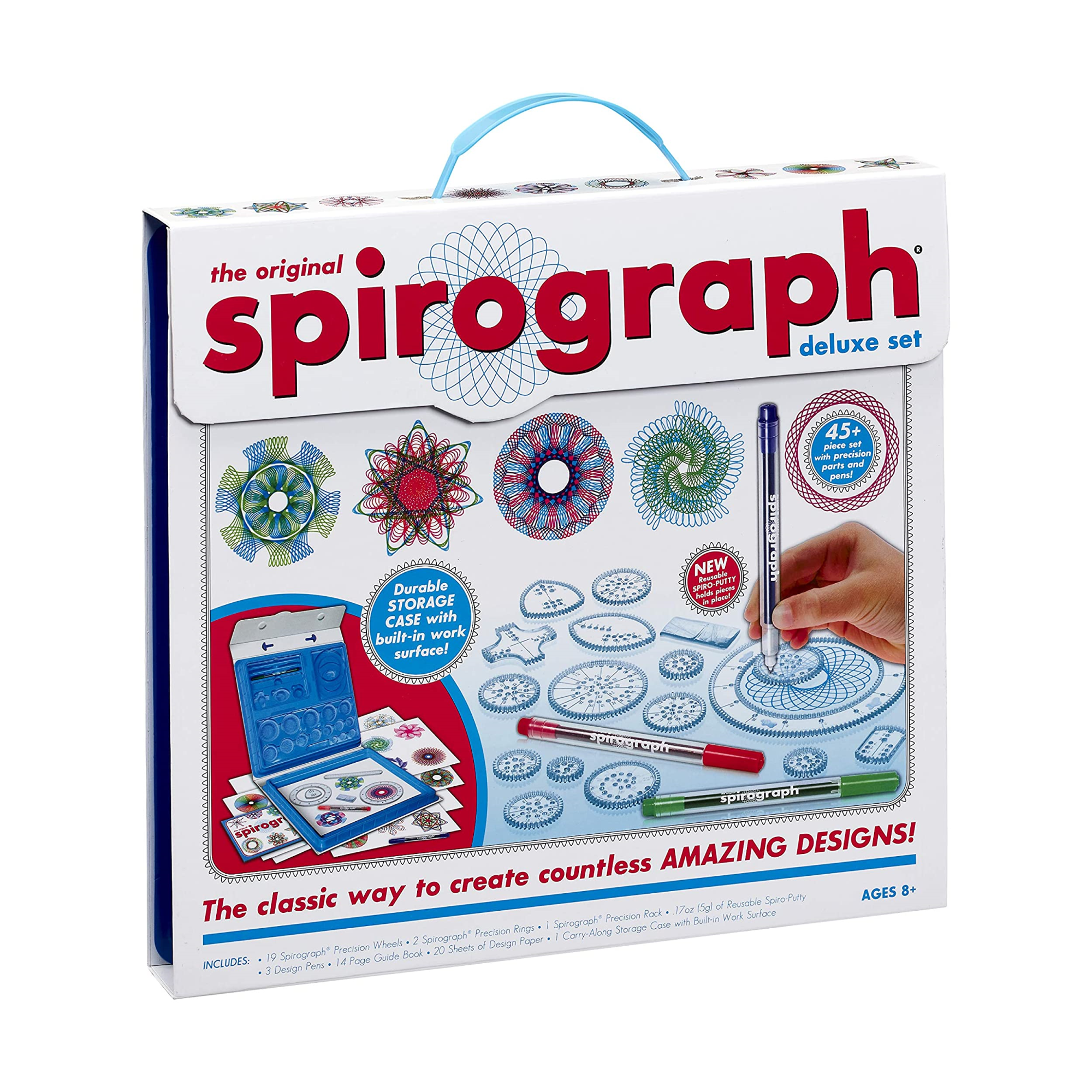 Merchandising Grandi Giochi: Spirograph Deluxe Set NUOVO SIGILLATO, EDIZIONE DEL 28/09/2021 SUBITO DISPONIBILE