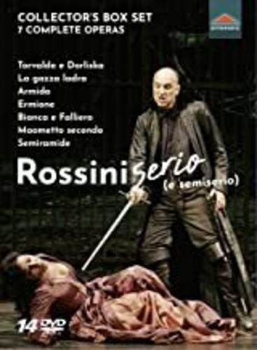 Music Dvd Gioacchino Rossini - Rossini Serio - 7 Complete Operas (14 Dvd) NUOVO SIGILLATO, EDIZIONE DEL 20/11/2020 SUBITO DISPONIBILE