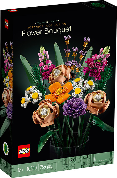 Merchandising Lego: 10280 - Icons - Flower Bouquet NUOVO SIGILLATO, EDIZIONE DEL 20/01/2021 SUBITO DISPONIBILE