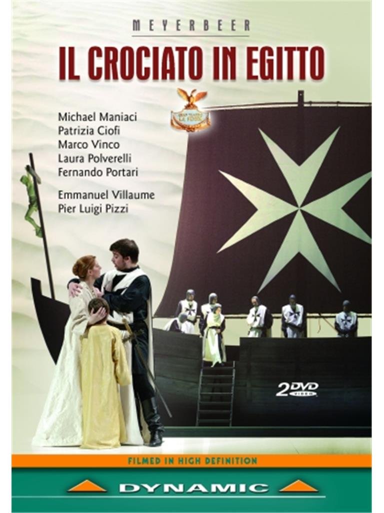 Music Dvd Giacomo Meyerbeer - Il Crociato In Egitto (2 Dvd) NUOVO SIGILLATO, EDIZIONE DEL 10/11/2006 SUBITO DISPONIBILE