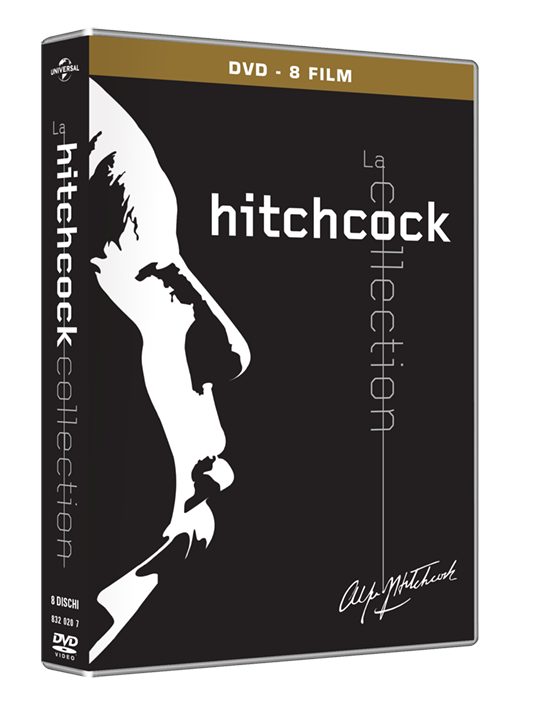 Dvd Hitchcock Collection - Black (7 Dvd) NUOVO SIGILLATO, EDIZIONE DEL 10/12/2020 SUBITO DISPONIBILE