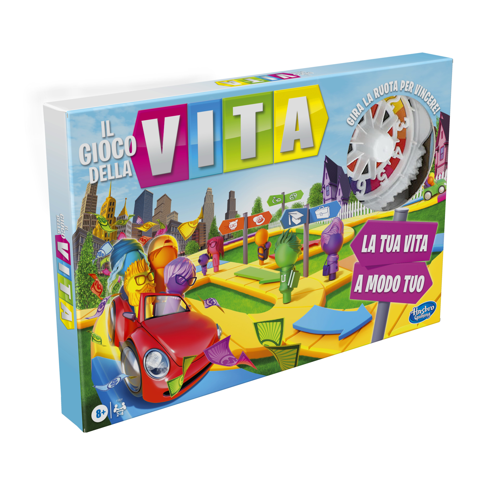 Merchandising Hasbro: Gioco Della Vita (Il) (Refresh) NUOVO SIGILLATO, EDIZIONE DEL 01/07/2021 SUBITO DISPONIBILE