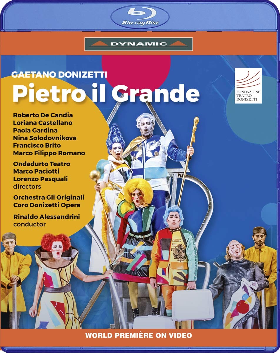 Music Blu-Ray Gaetano Donizetti - Pietro Il Grande NUOVO SIGILLATO, EDIZIONE DEL 09/12/2020 SUBITO DISPONIBILE