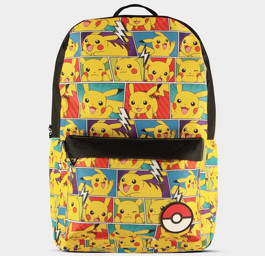 Merchandising Pokemon: Difuzed - Pikachu Basic Backpack Yellow (Zaino) NUOVO SIGILLATO, EDIZIONE DEL 01/12/2020 SUBITO DISPONIBILE