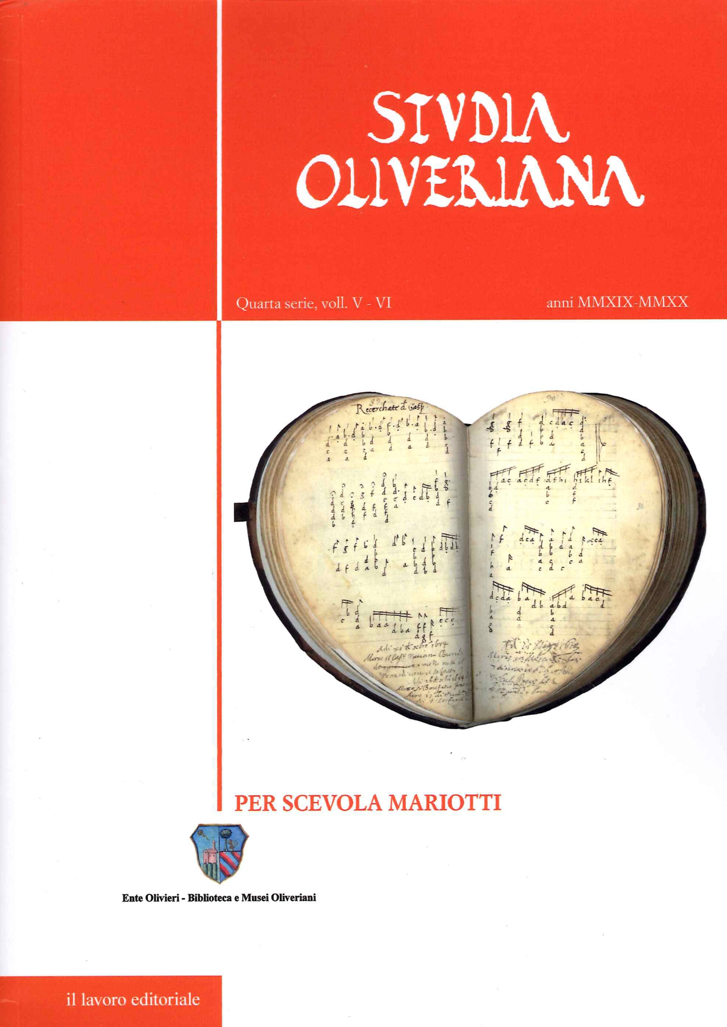 Libri Studia Oliveriana. Quarta Serie Vol 5-6 NUOVO SIGILLATO, EDIZIONE DEL 07/12/2020 SUBITO DISPONIBILE